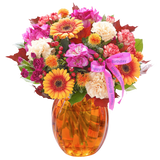 Happy Birthday Autumn Brights Globe