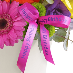 Happy Birthday Vibrant Exquisite Arrangement