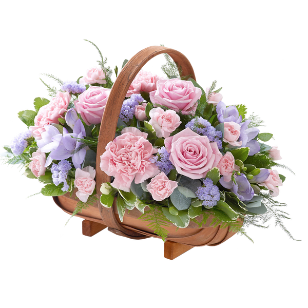 Mixed Basket Pink and Lilac