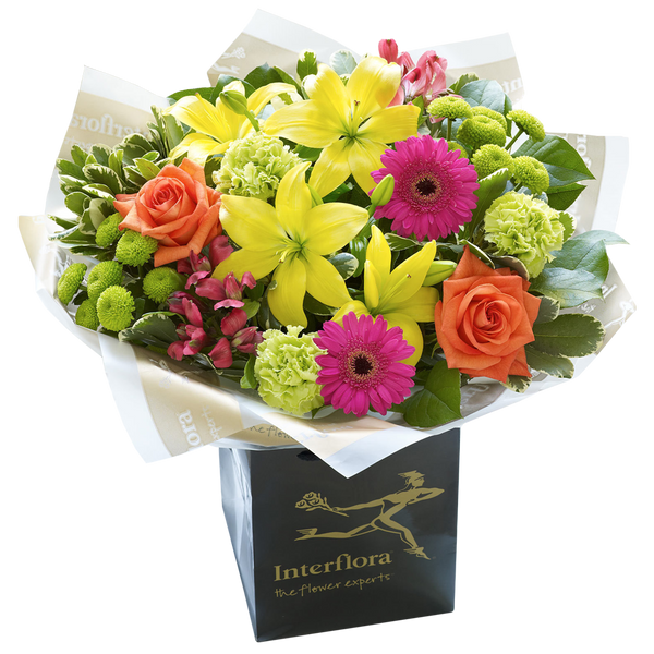 New Baby Vibrant Hand tied or Vase