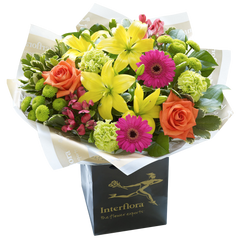 New Baby Vibrant Hand tied or Vase