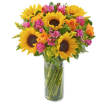 Sunflower Hand tied