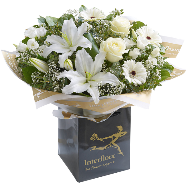White Radiance Hand tied