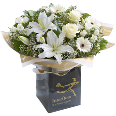 White Radiance Hand tied