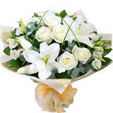 White Radiance Hand tied